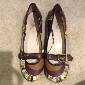 Emilio Pucci baby doll Flats